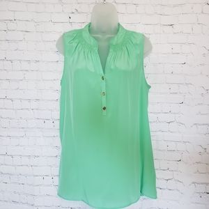 Lilly Pulitzer Houston Sleeveless Silk Top - Flaws